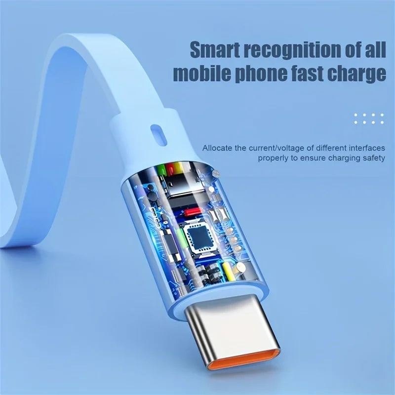 Retractable 3-in-1 Fast Charging Cable | iPhone, USB-C & Micro USB